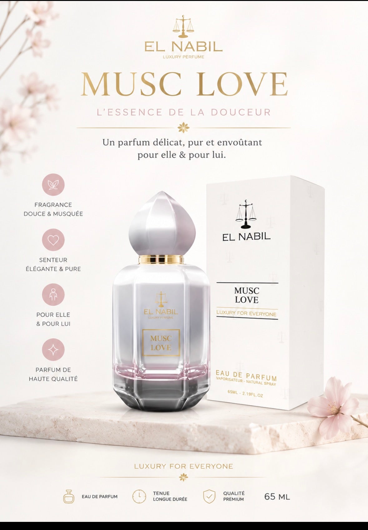 El Nabil musc love 65 ml
