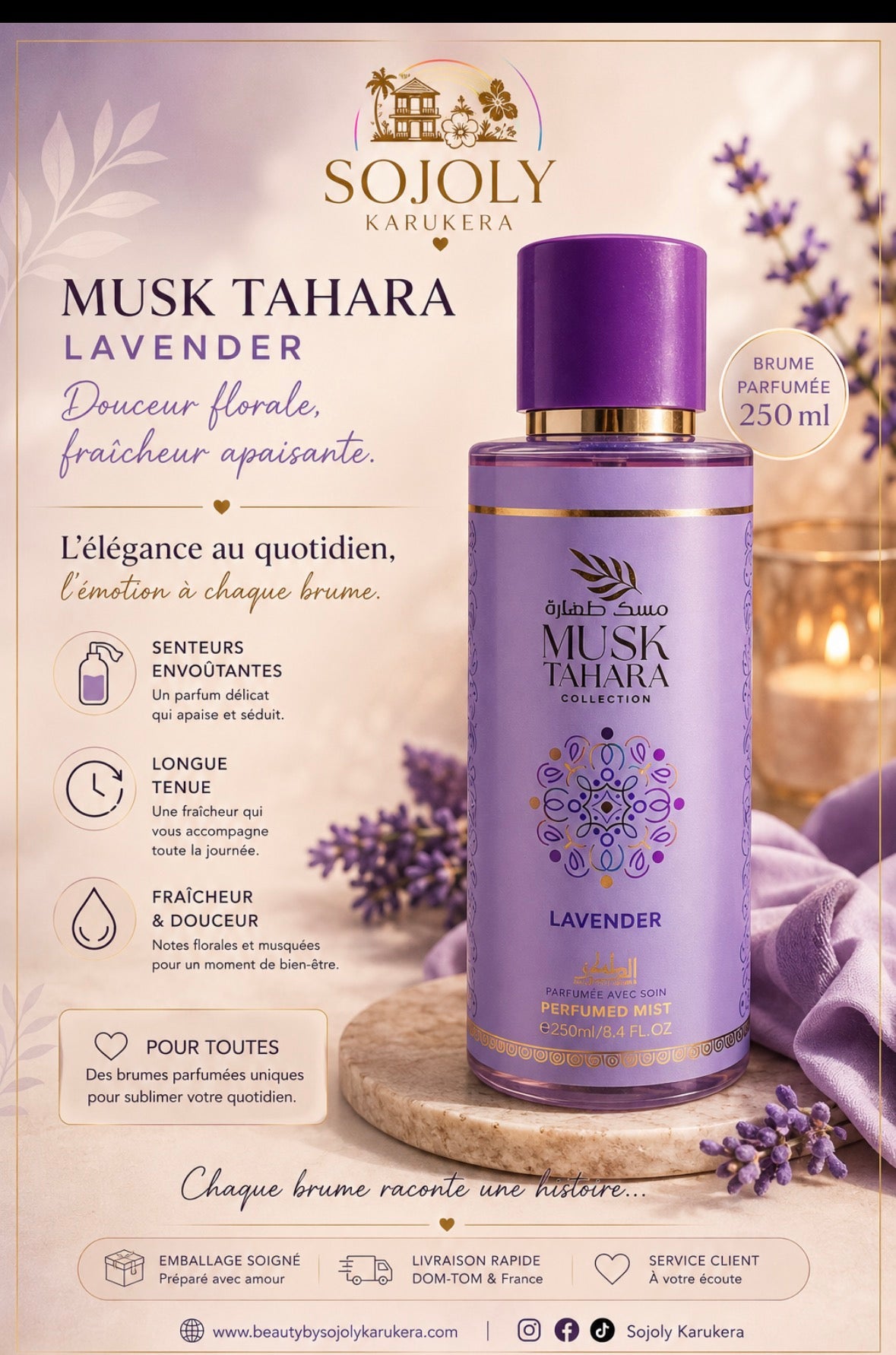 Musc tahara lavender