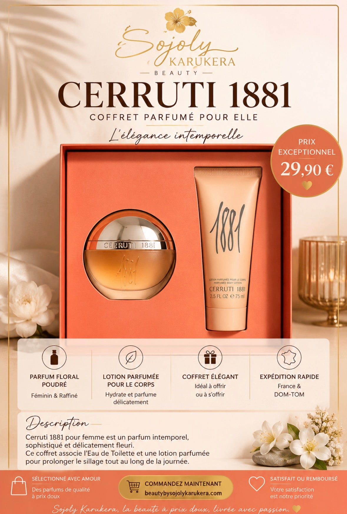 Coffret cerruti 1881