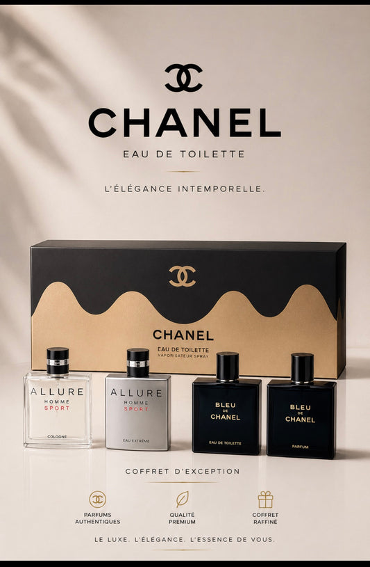 Coffret Chanel 25 ml chacun homme