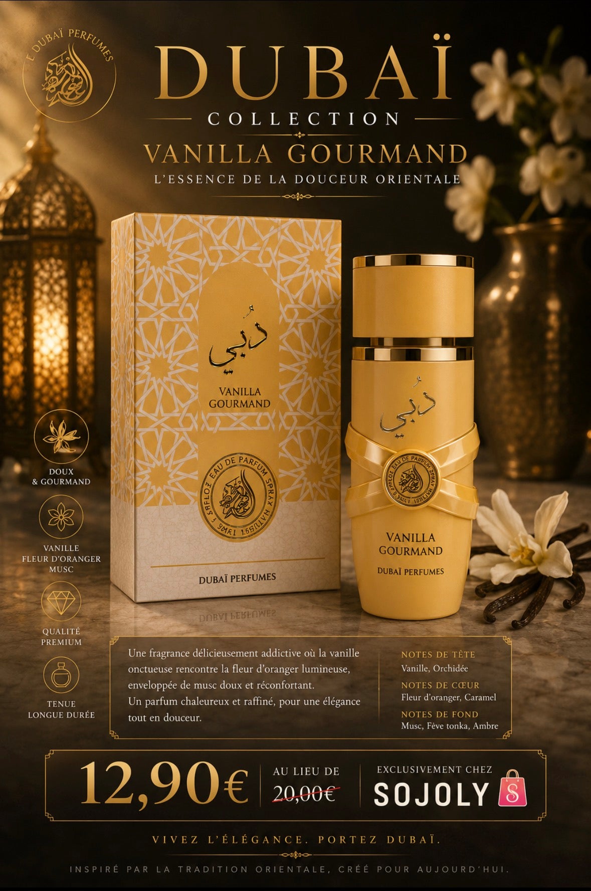 Vanilla gourmand