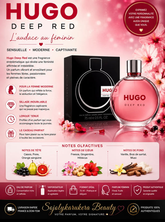 Hugo deep red