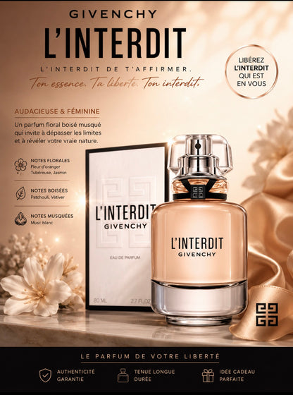✨ L’Interdit – Givenchy Eau de Parfum ✨80 ml